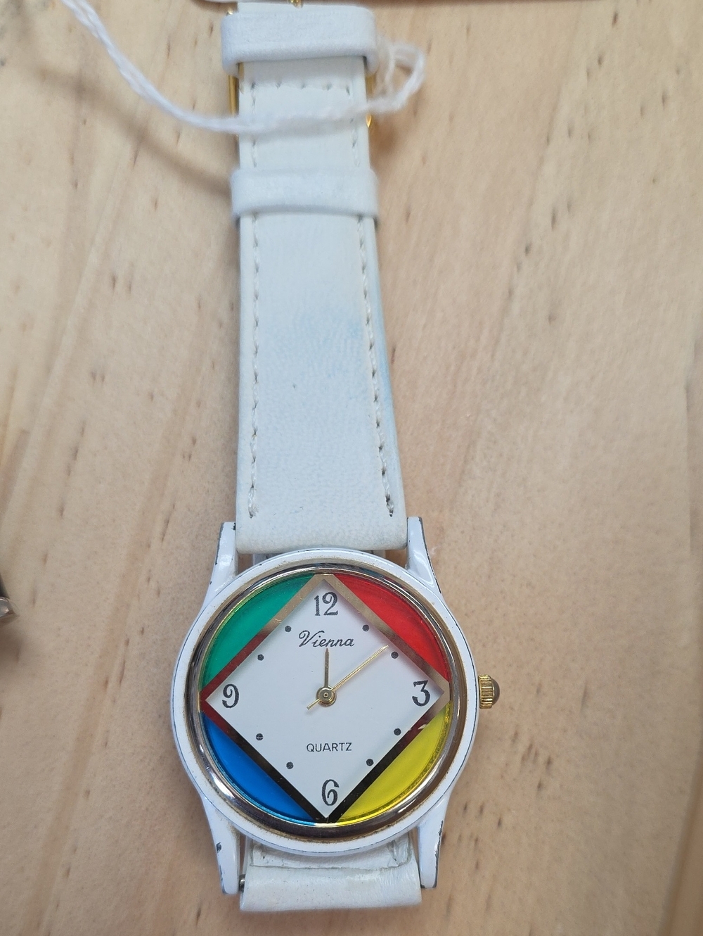 Vintage Vienna Quartz Watch With New Swiss Battery On 8/24/26